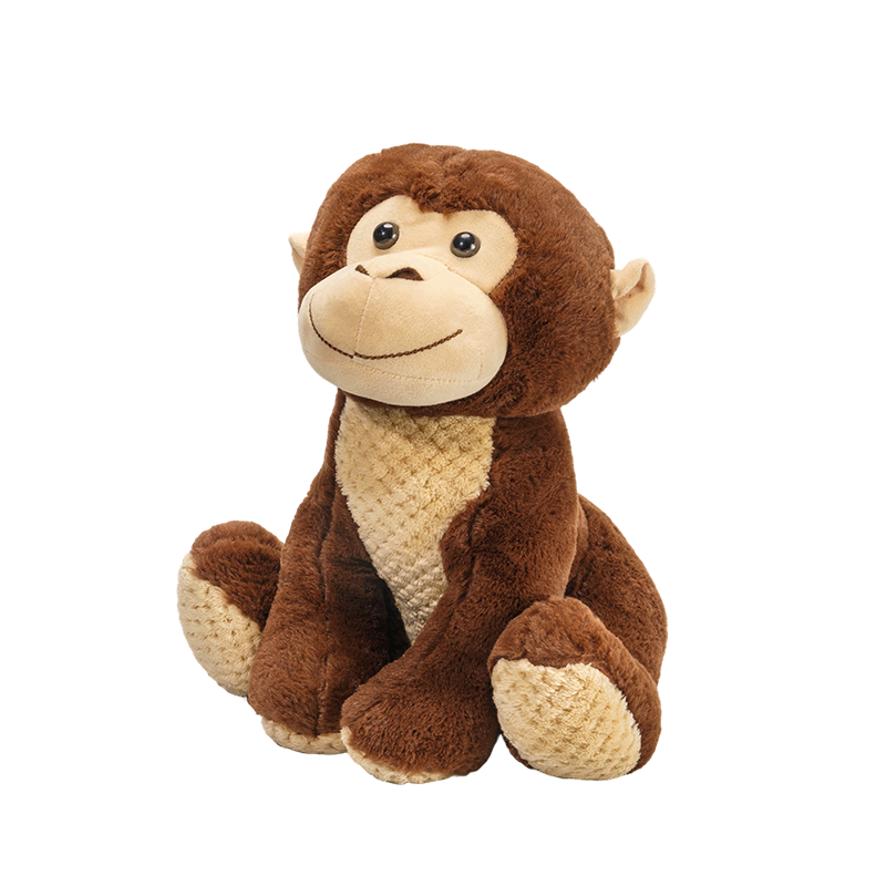 Boneka mainan mewah monyet duduk