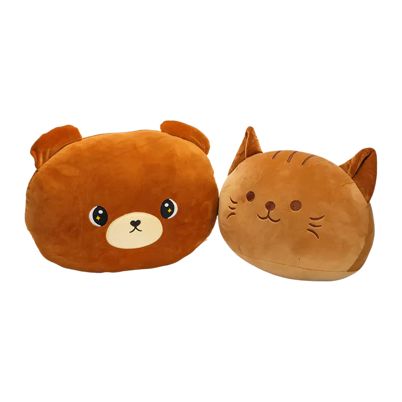 Bantal mewah bertema beruang & kucing