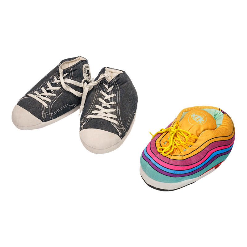 Kanvas klasik & sepatu wol warna-warni