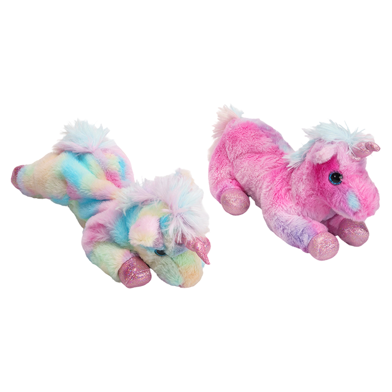 Tempat pensil unicorn mewah dengan surai pelangi