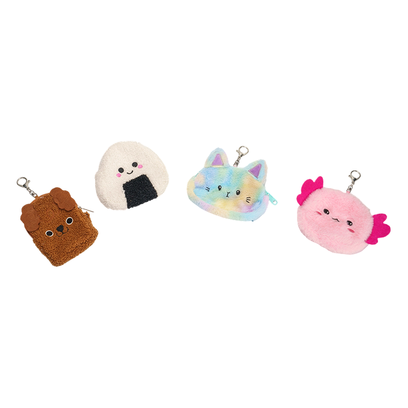 Dompet koin yang lembut dan beastie