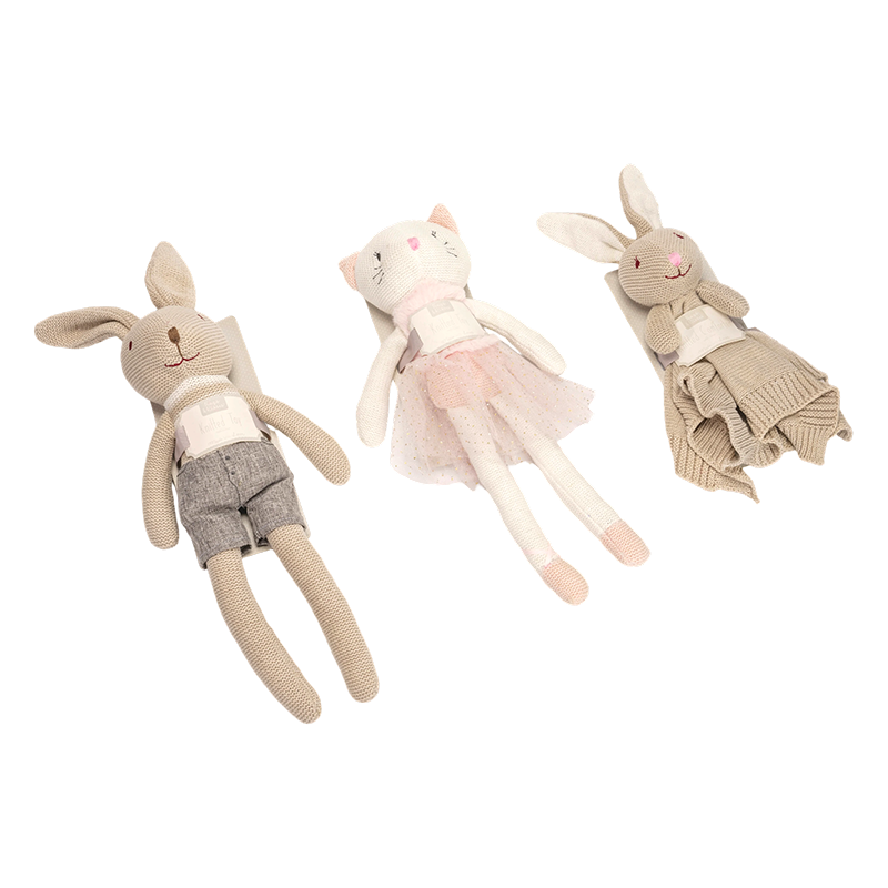 Selimut bayi hewan rajutan yang lucu Selimut bayi hewan rajutan yang lucu